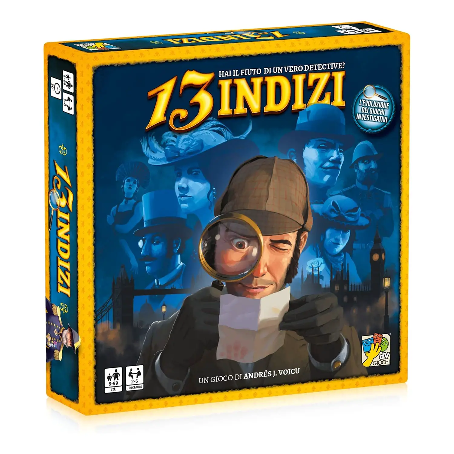 13 Indizi • Gioco da Tavolo di Deduzione e Investigazione - Giochi di società