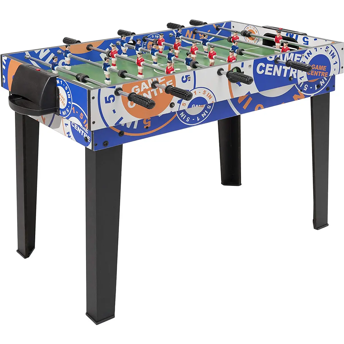 Calcio Balilla Soccer 5 in 1 con Aste Telescopiche - 5 in 1 - tavoli gioco
