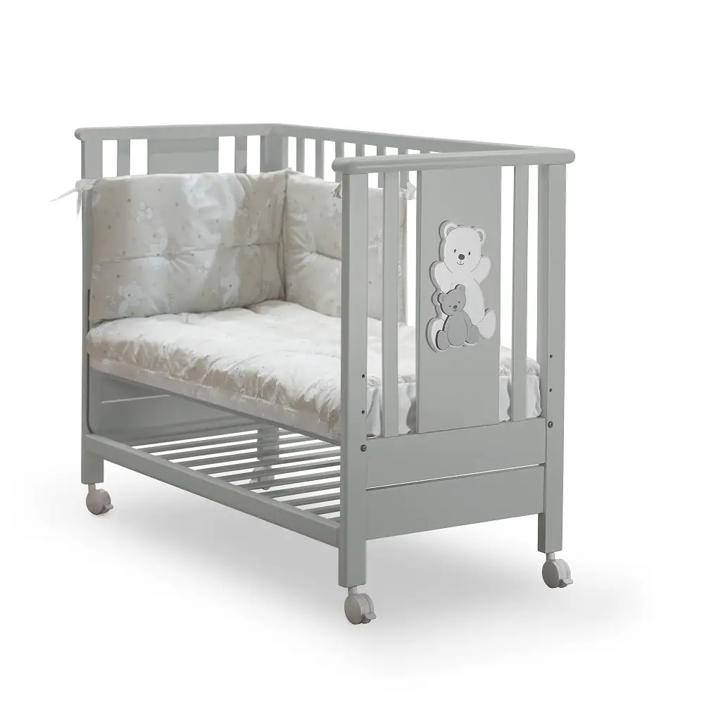 INSIEME CULLA LETTO DIVANETTO GRIGIO PERLA - collezioni