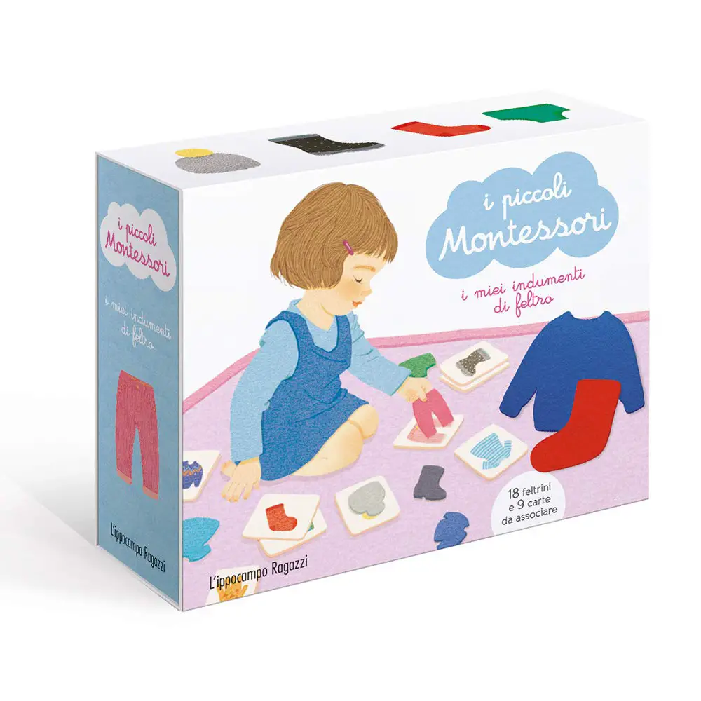 I Piccoli Montessori. I Miei Indumenti Di Feltro - Prima biblioteca