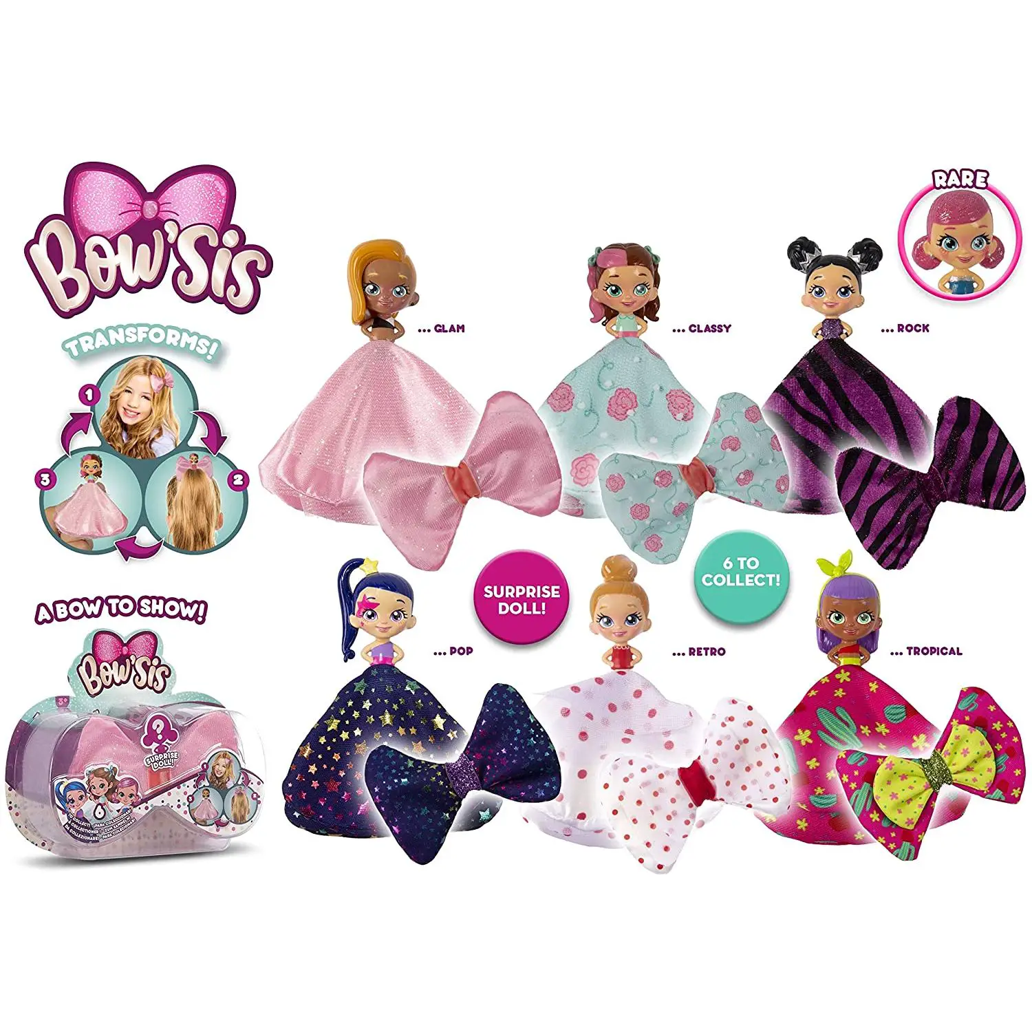Bow'Sis Single Pack Serie 1 Ass. - collezionabili bambina