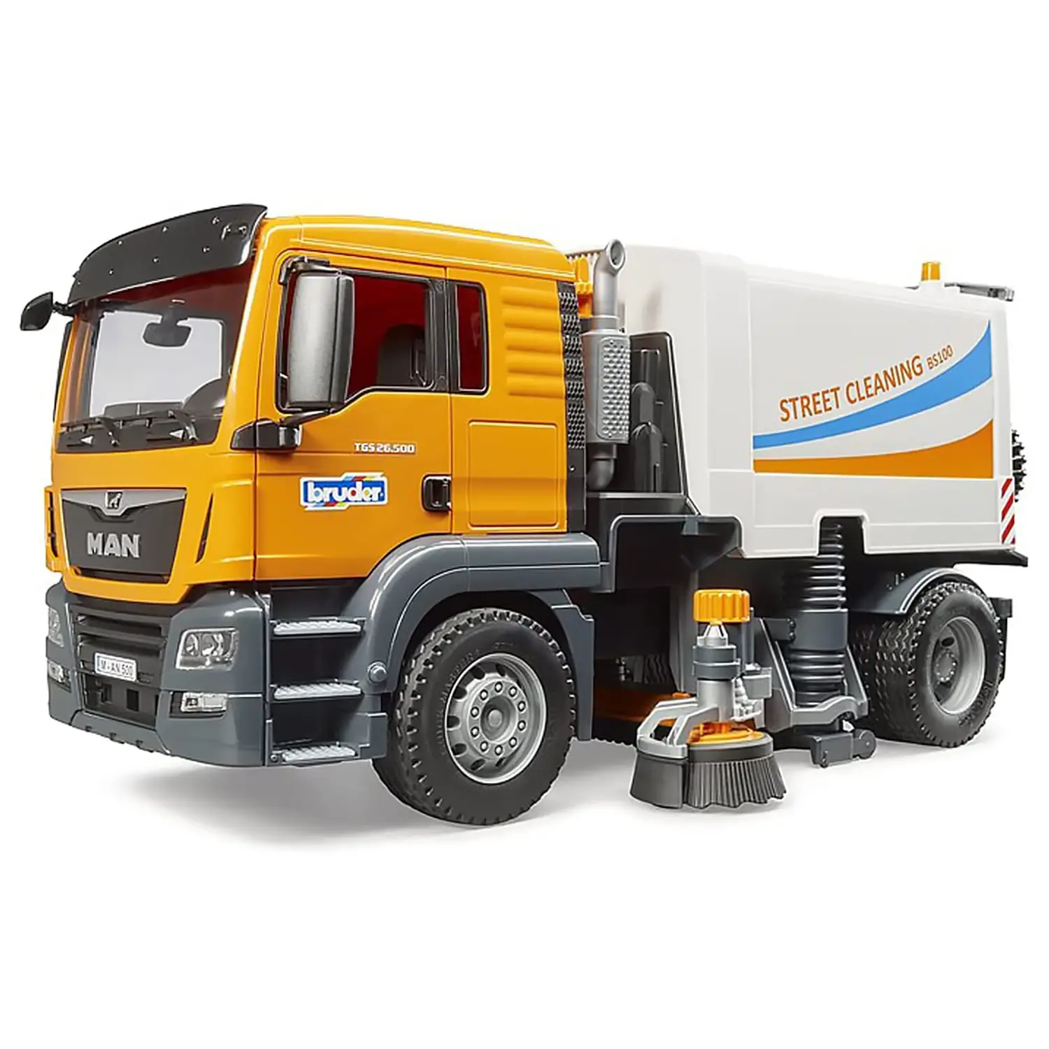 Man Tgs Camion Pulizia Stradale Giocattolo • Bruder 03780 - modellini