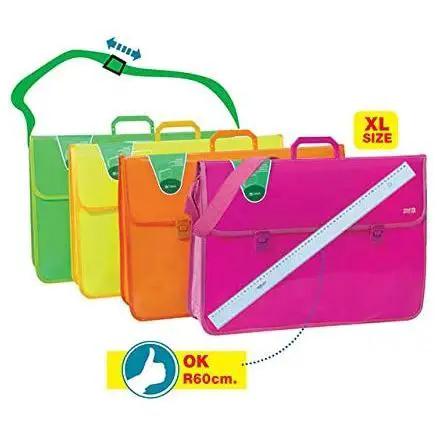 Valigetta Porta Documenti a Soffietto con Tracolla – Dimensioni 58x39x10 cm - Archiviazione
