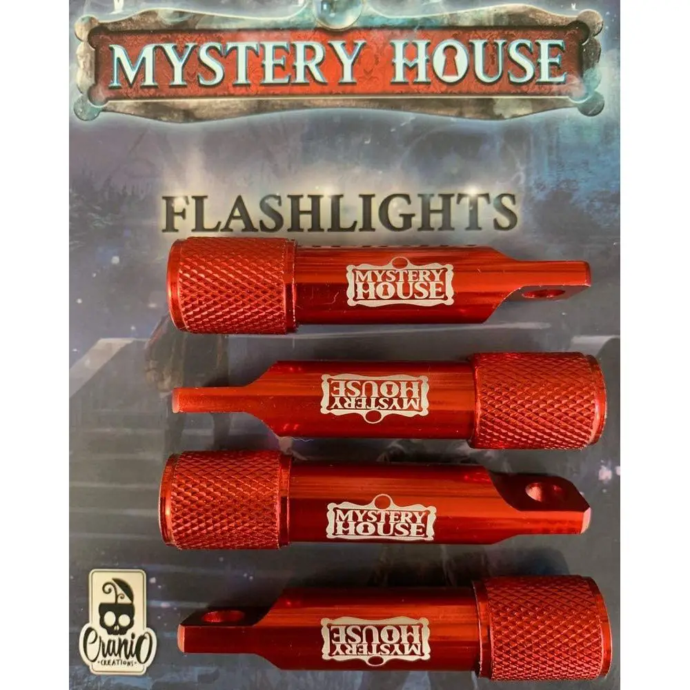 Mystery House – Set 4 Torce LED Expansion Flashlights - Ora a un Prezzo Super Scontato! - Giochi di società