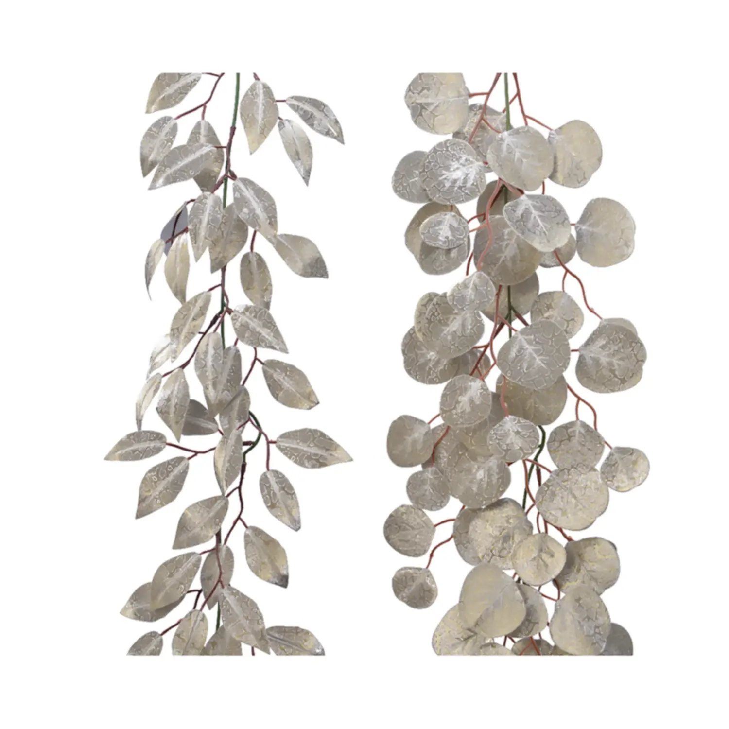 Ghirlanda Glitt Champagne 150 cm – Codice Assortito - fiori e ghirlande