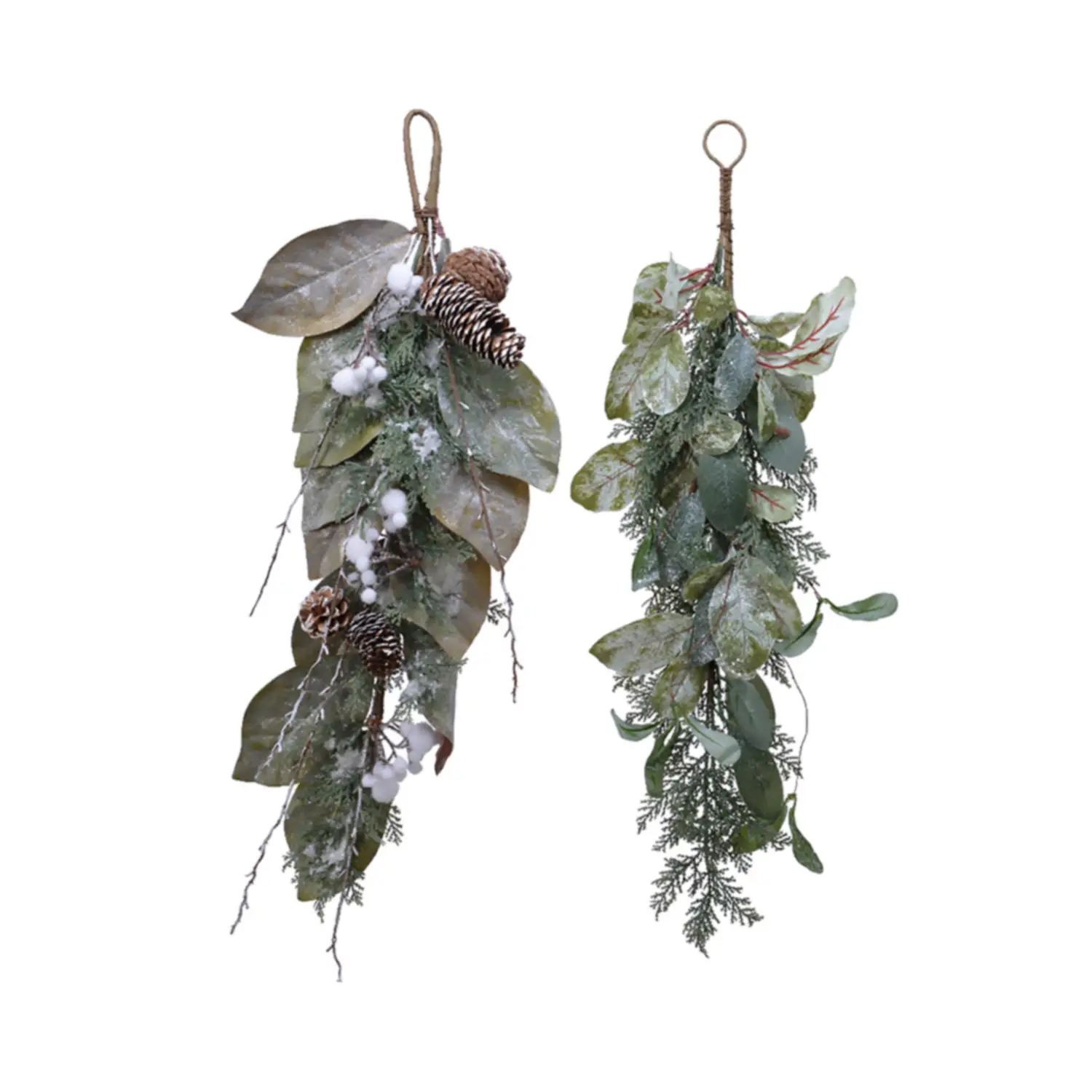 Pes Bunch Leaves 2ass Green 10x30x60 cm – Fiori e Foglie Artificiali - fiori e ghirlande