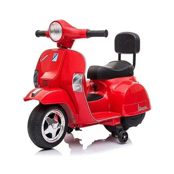 Vespa Elettrica Per Bambini Moto Scooter Piaggio Rossa - moto