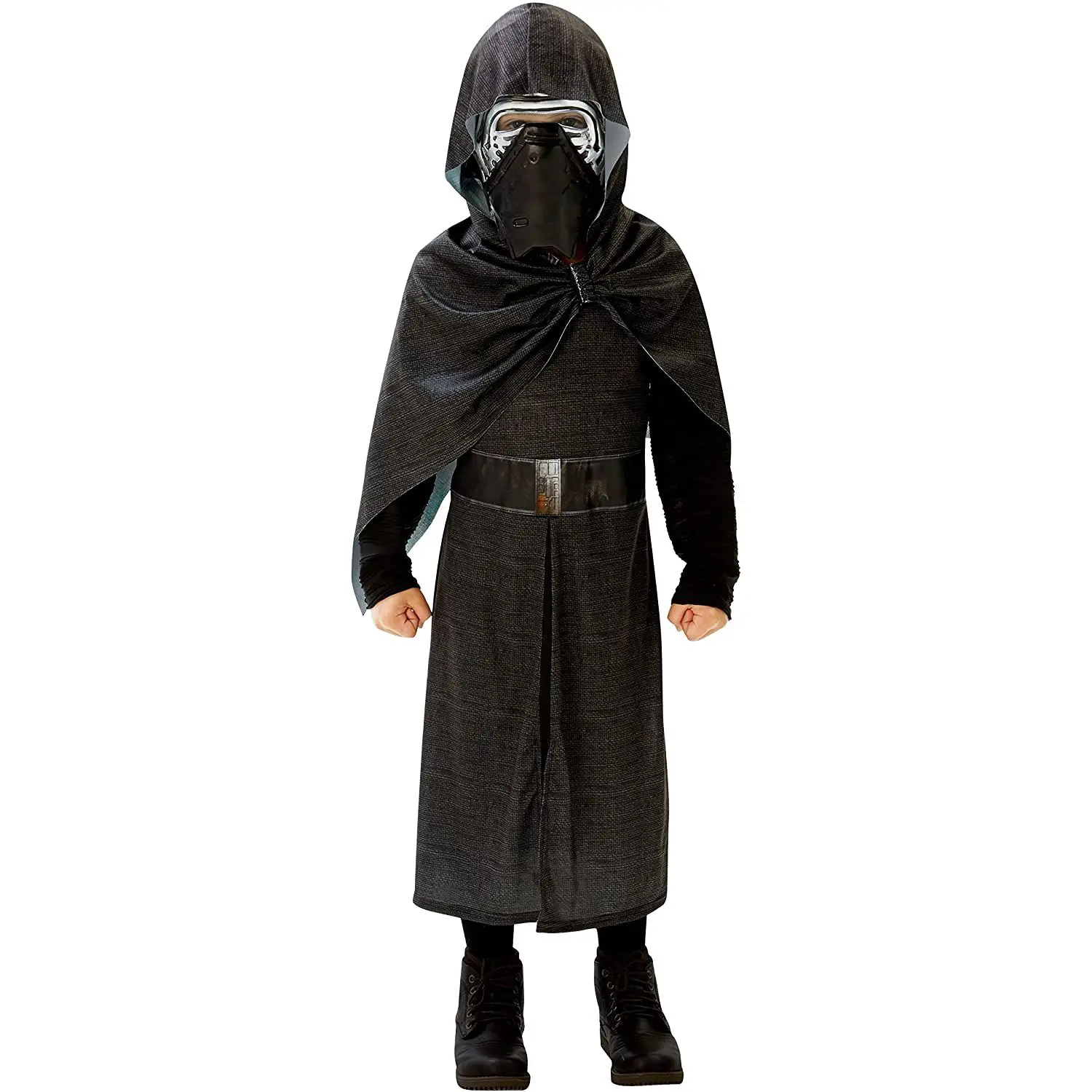 Costume Kylo Ren Ep7 Deluxe per Bambini – Taglia M (5-6 Anni) - abiti bambino e bambina