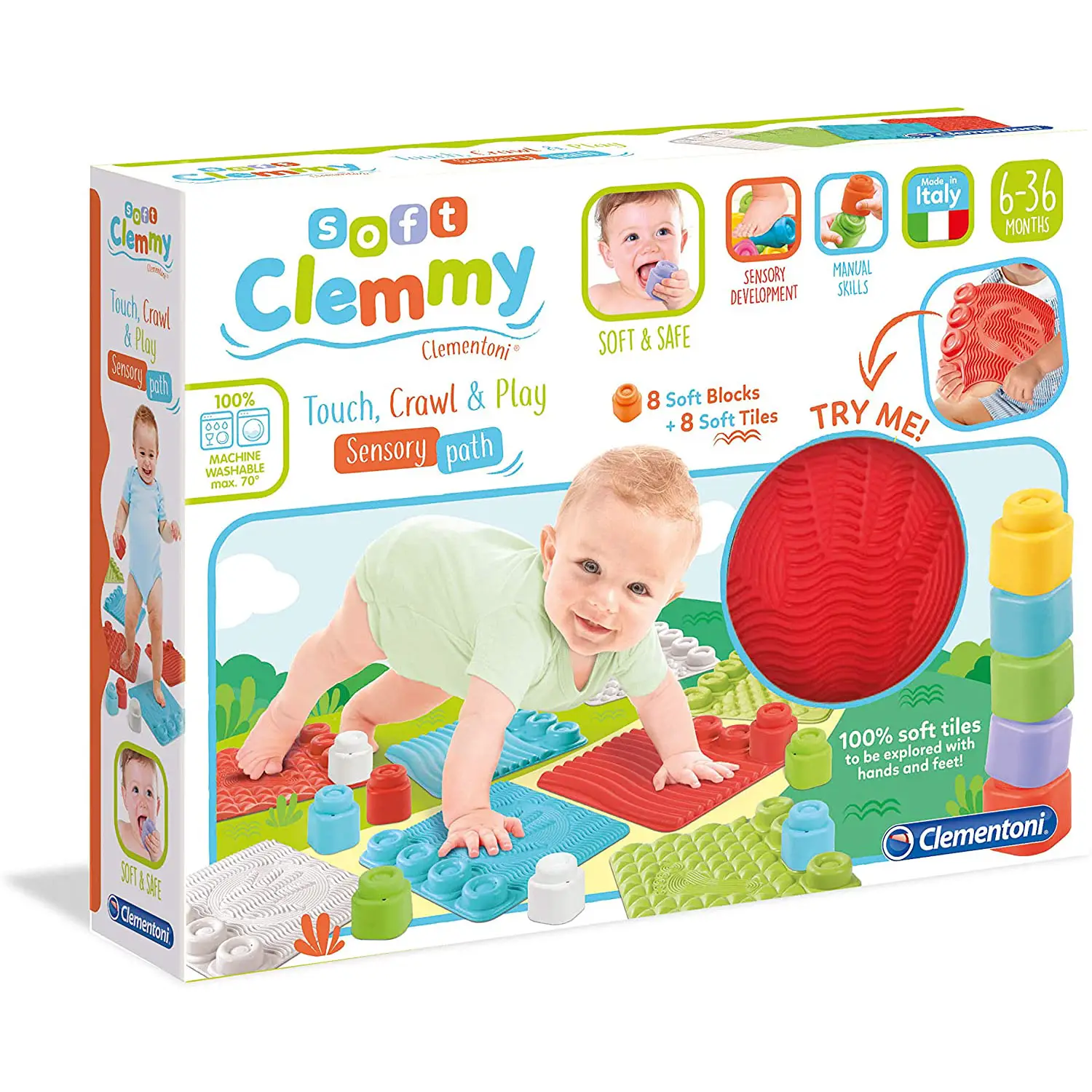Soft Clemmy Percorso Sensoriale - Prime costruzioni soffici