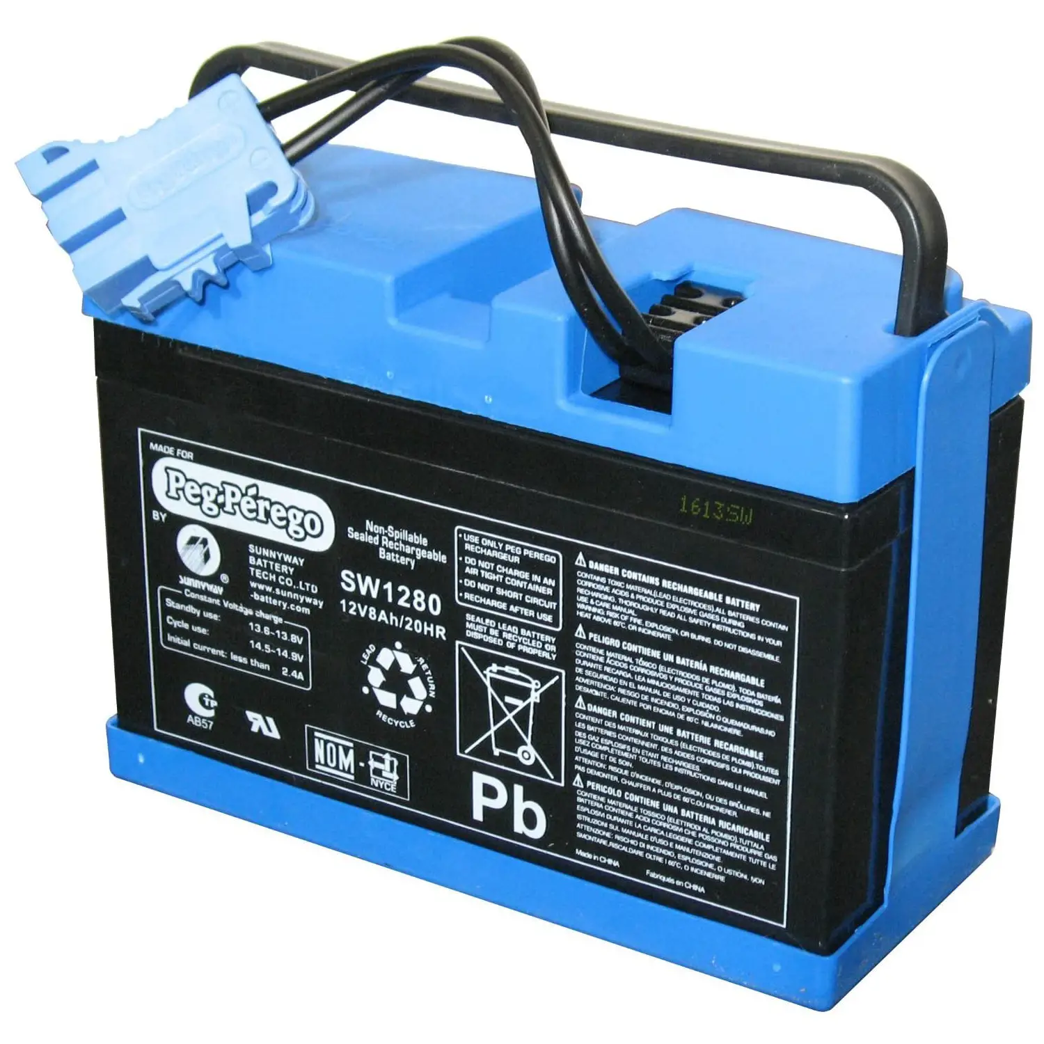 Batteria Peg Perego 12V 8Ah – Ricarica Veloce e Semplice - auto