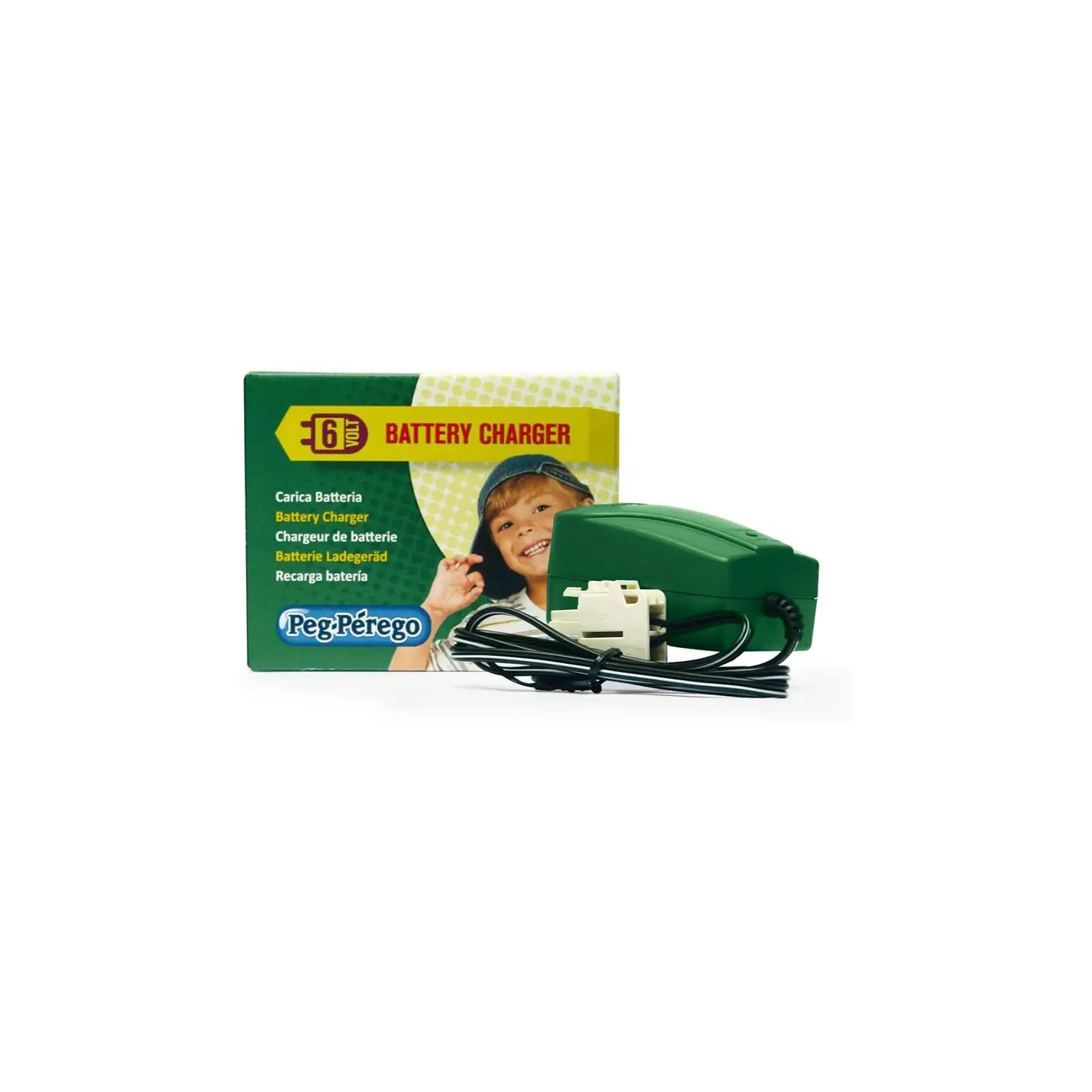 Caricabatterie Jack 6V Peg Perego – Ricarica Facile e Sicura - auto