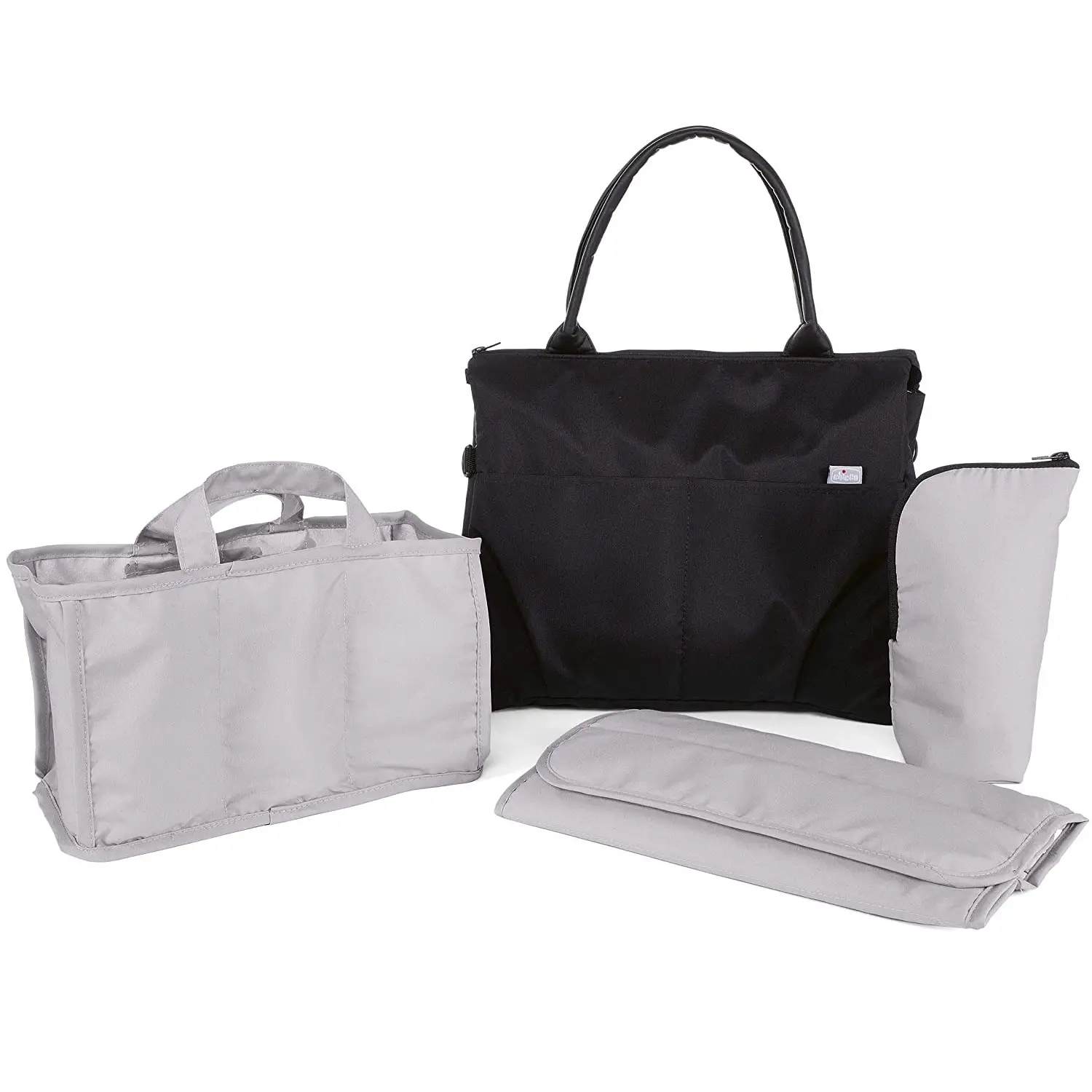 Borsa Organizer Chicco Pure Black – Pratica, Elegante e Funzionale - borse e zaini