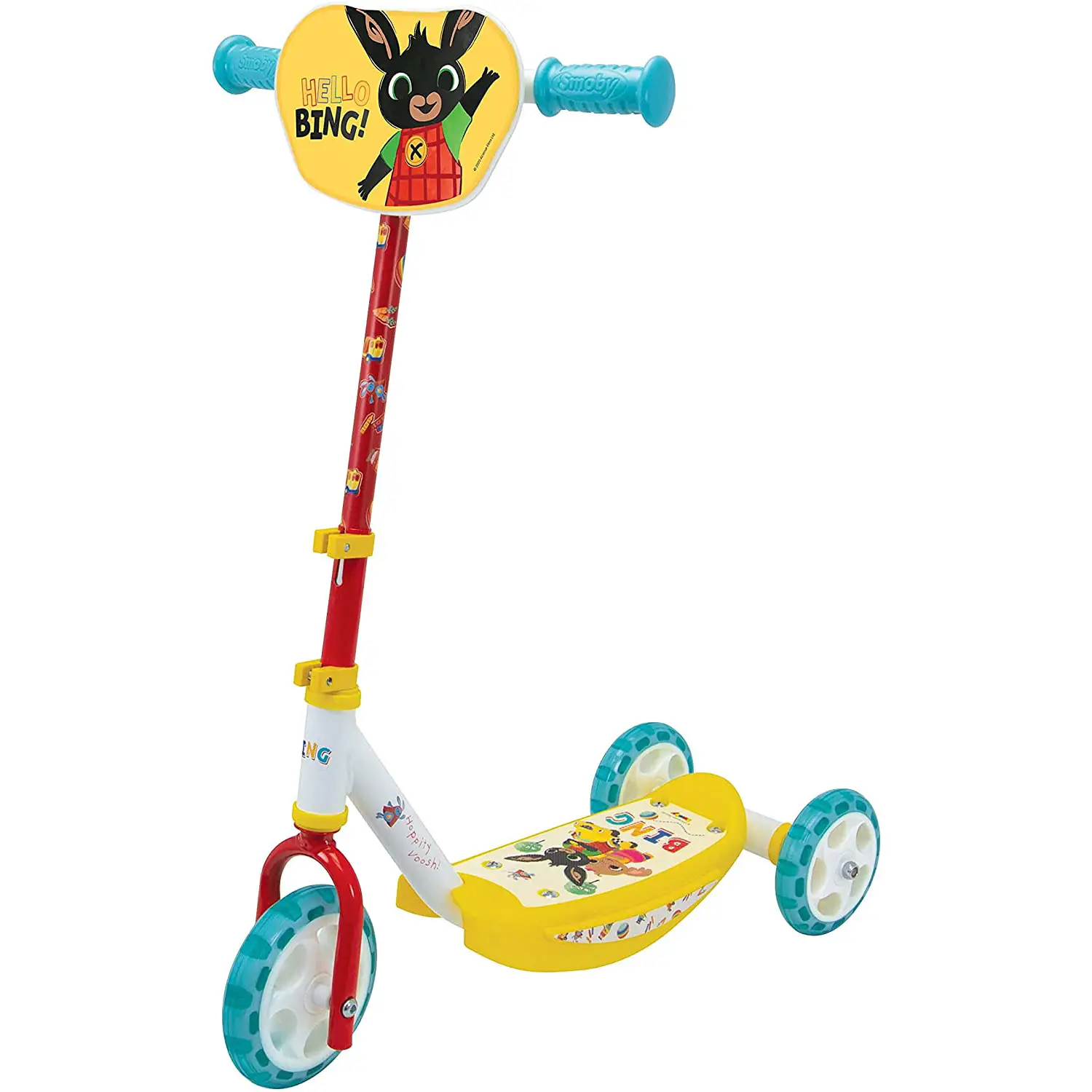 Monopattino 3 Ruote Bing - Sicuro e Divertente per Bambini - monopattini