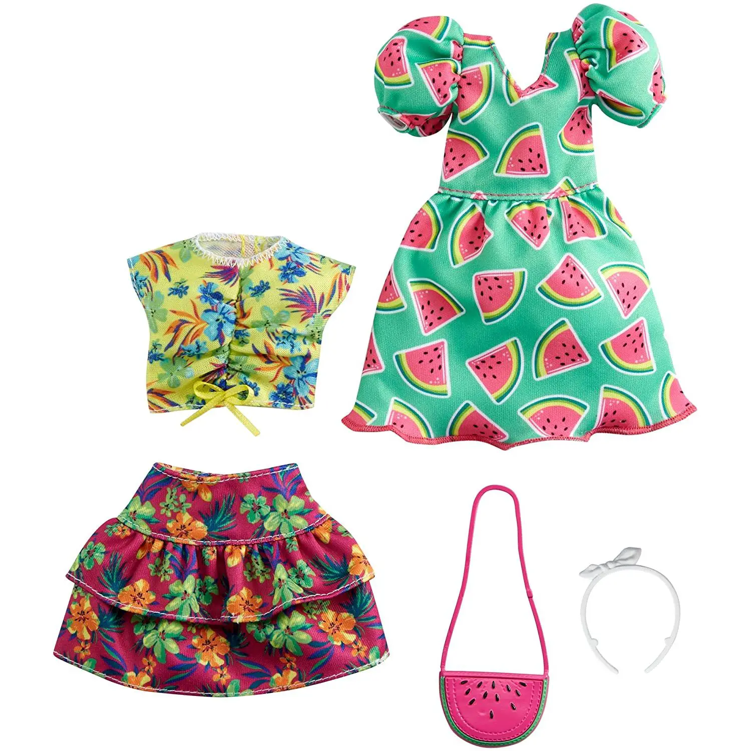 Barbie Abiti Mode Fashion 2-Pack Grc85 - collezionabili bambina