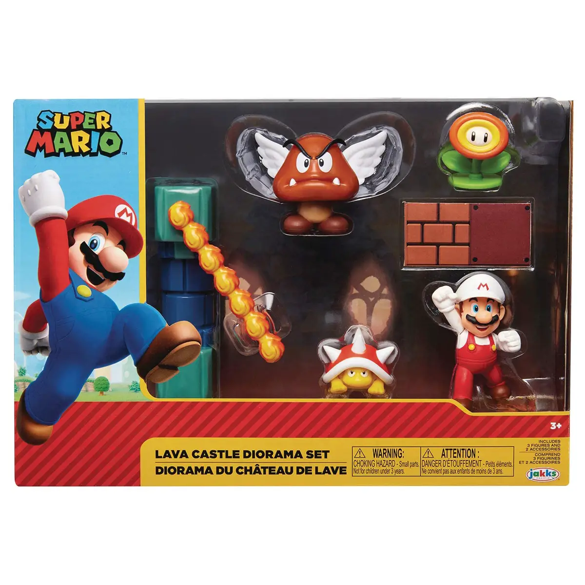 Nintendo Lava Castle Diorama Set - action figures ed accessori