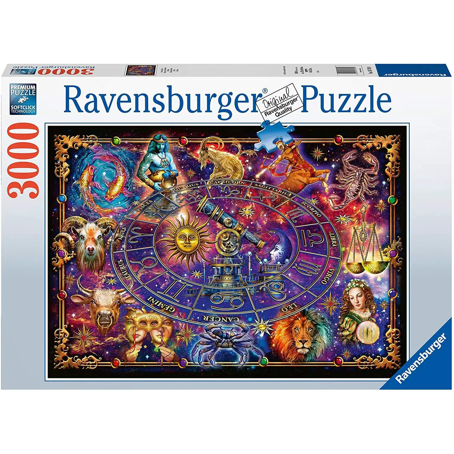 Puzzle 3000 Pezzi – Zodiaco | Ravensburger - puzzle adulti