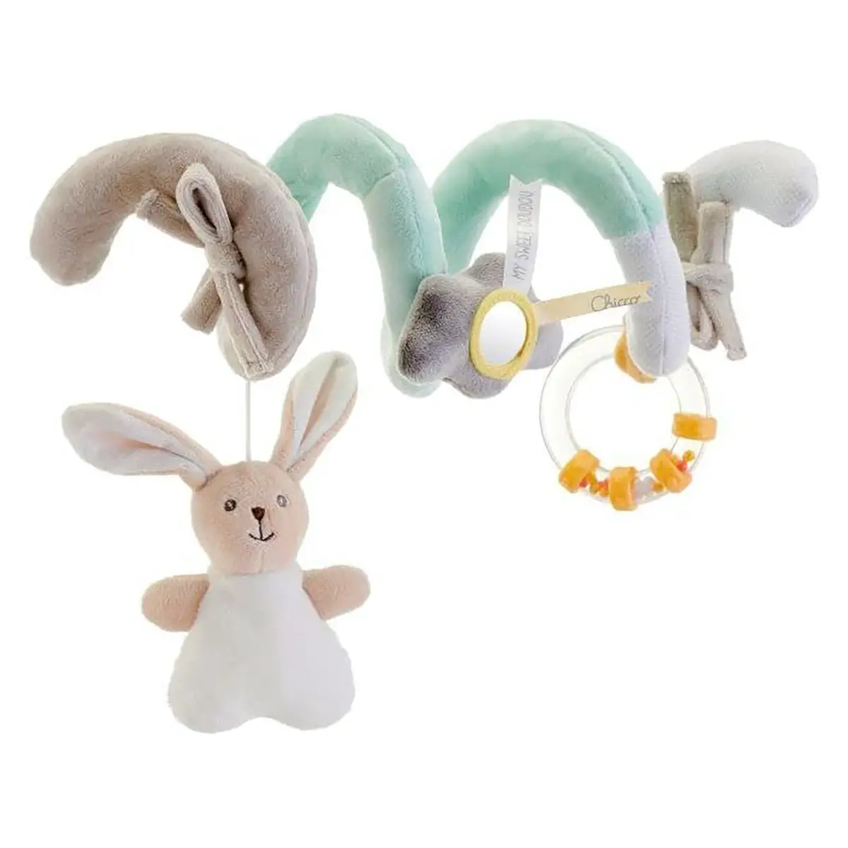Fune Passeggino a Spirale My Sweet Doudou Chicco 104750 – Gioco Interattivo - giochi per passeggini