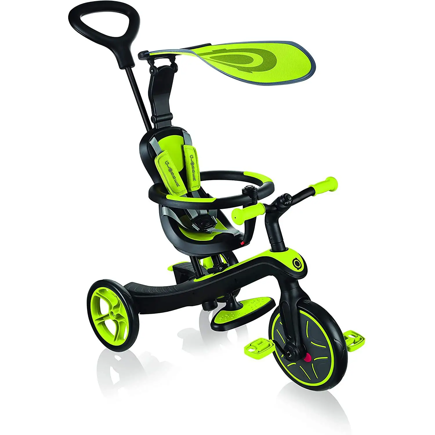 Triciclo Globber Xplorer Trike 4 in 1 – Verde - Tricicli e primi passi