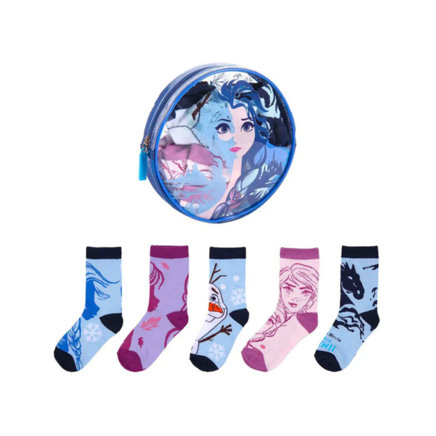 Frozen II Pack Calzini 5 Pezzi T19/22 -