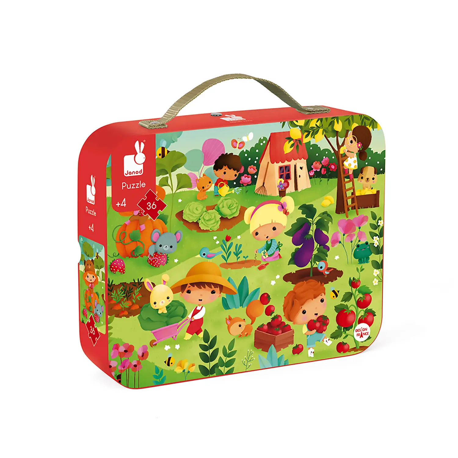 Puzzle - Il Mio Orto | Gioco Educativo per Bambini - Puzzle in cartone