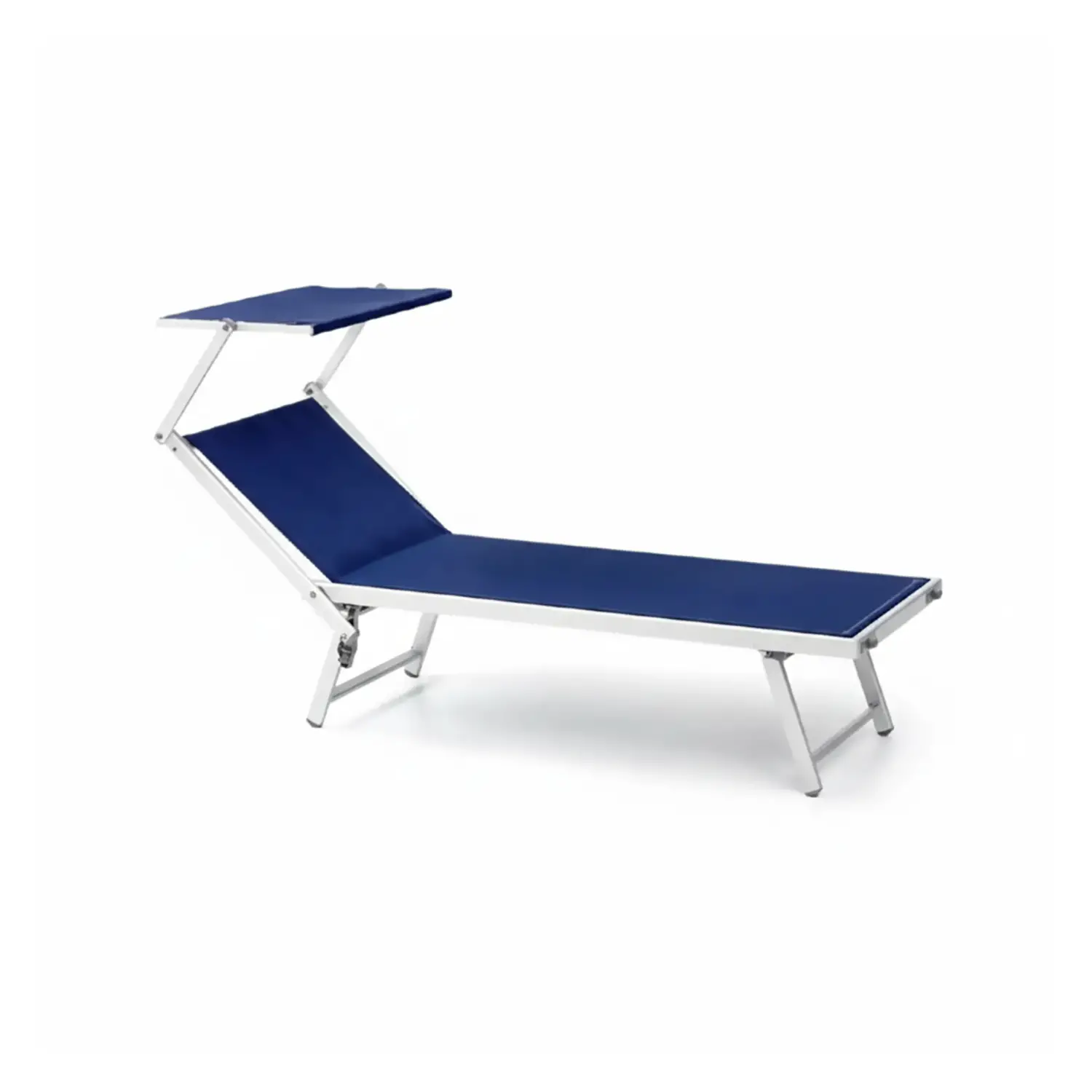 Lettino Prendisole da Giardino Freak Blu – Relax e Comfort All’Aperto - divani e poltrone
