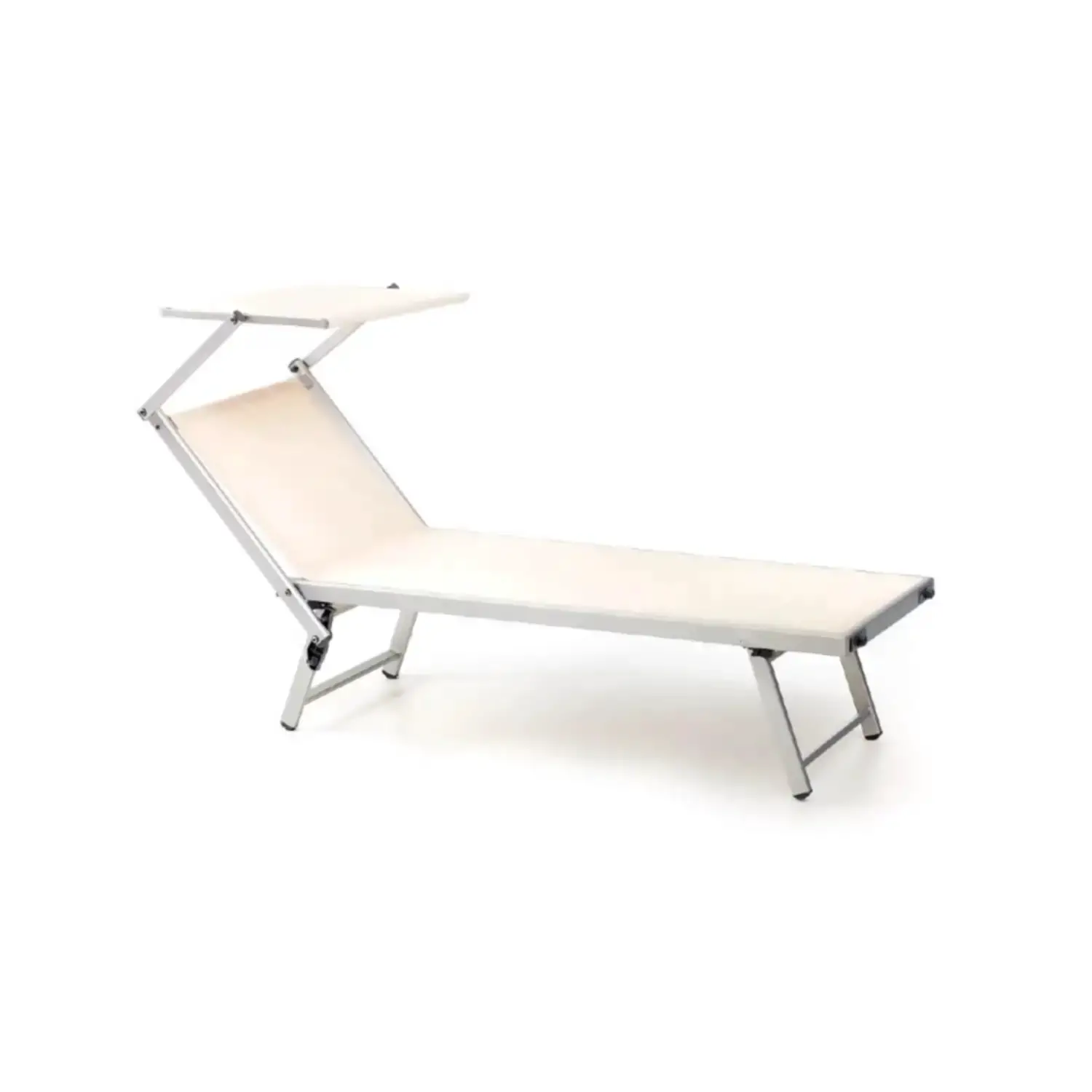 Lettino Prendisole da Giardino Freak Ecrù – Comfort e Relax All’Aperto - divani e poltrone