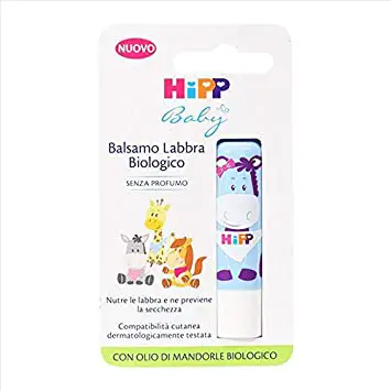 HiPP Baby Care Bio Balsamo Labbra – Nutrimento Delicato per Bambini - igiene