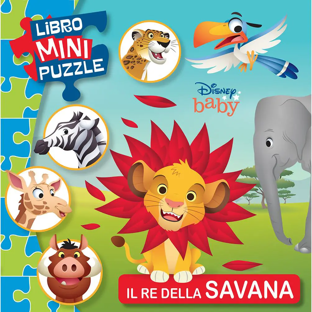 Libro Mini Puzzle – Il Re della Savana Disney Baby - Prima biblioteca