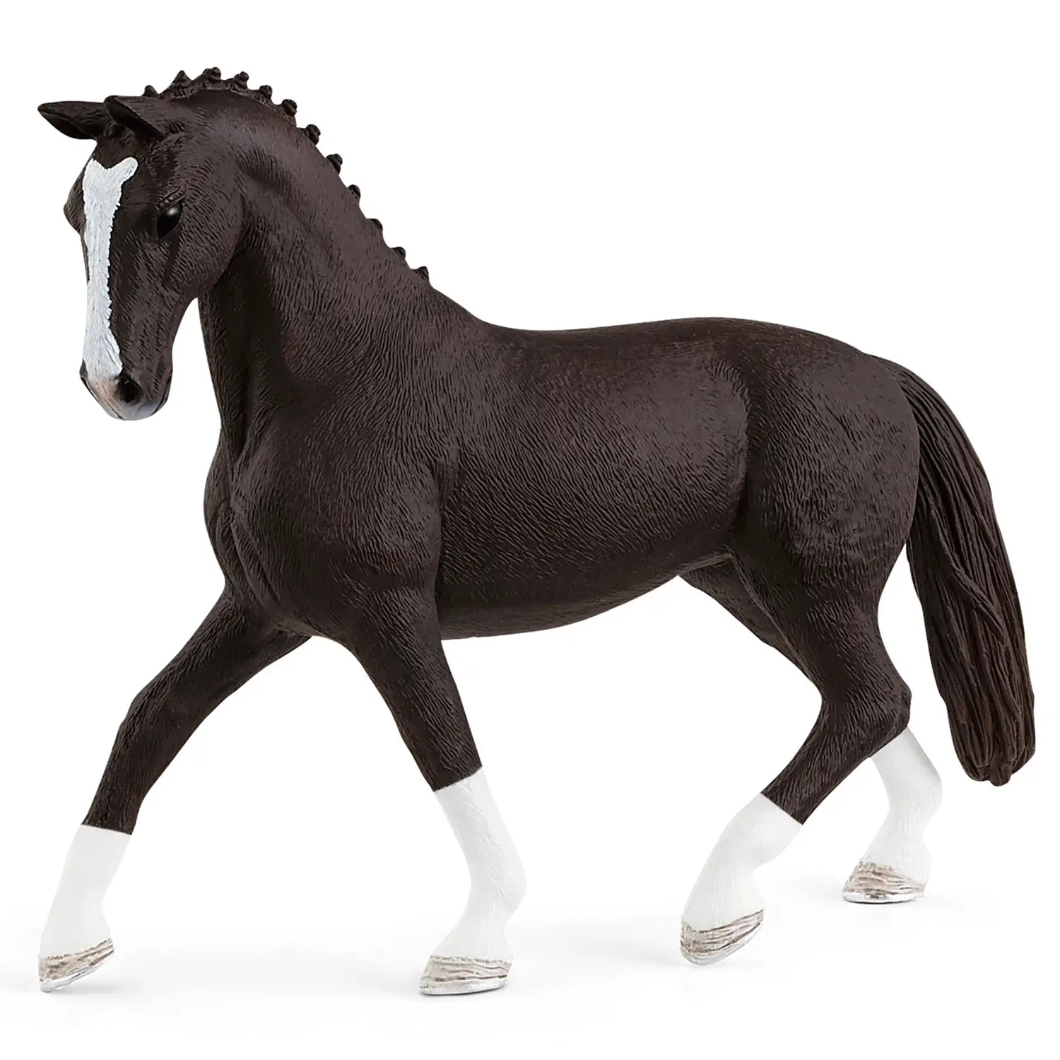 Schleich Giumenta Hannoverian Nero - Miniatura Realistica in Resina - Animali