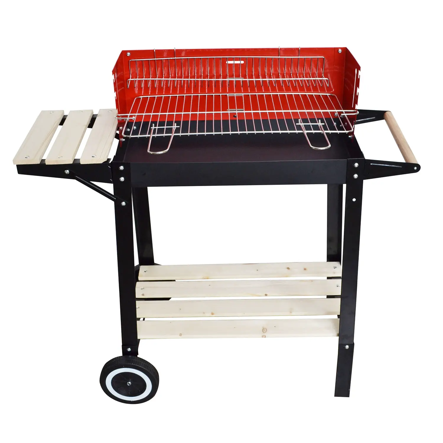 Barbecue con Carrello in Ferro – Pratico e Resistente - barbecue a carbonella