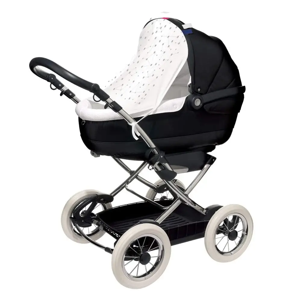 Babyrelax Tendina Parasole Universale per Passeggino – Glacial Grey – SPF 50+ - accessori