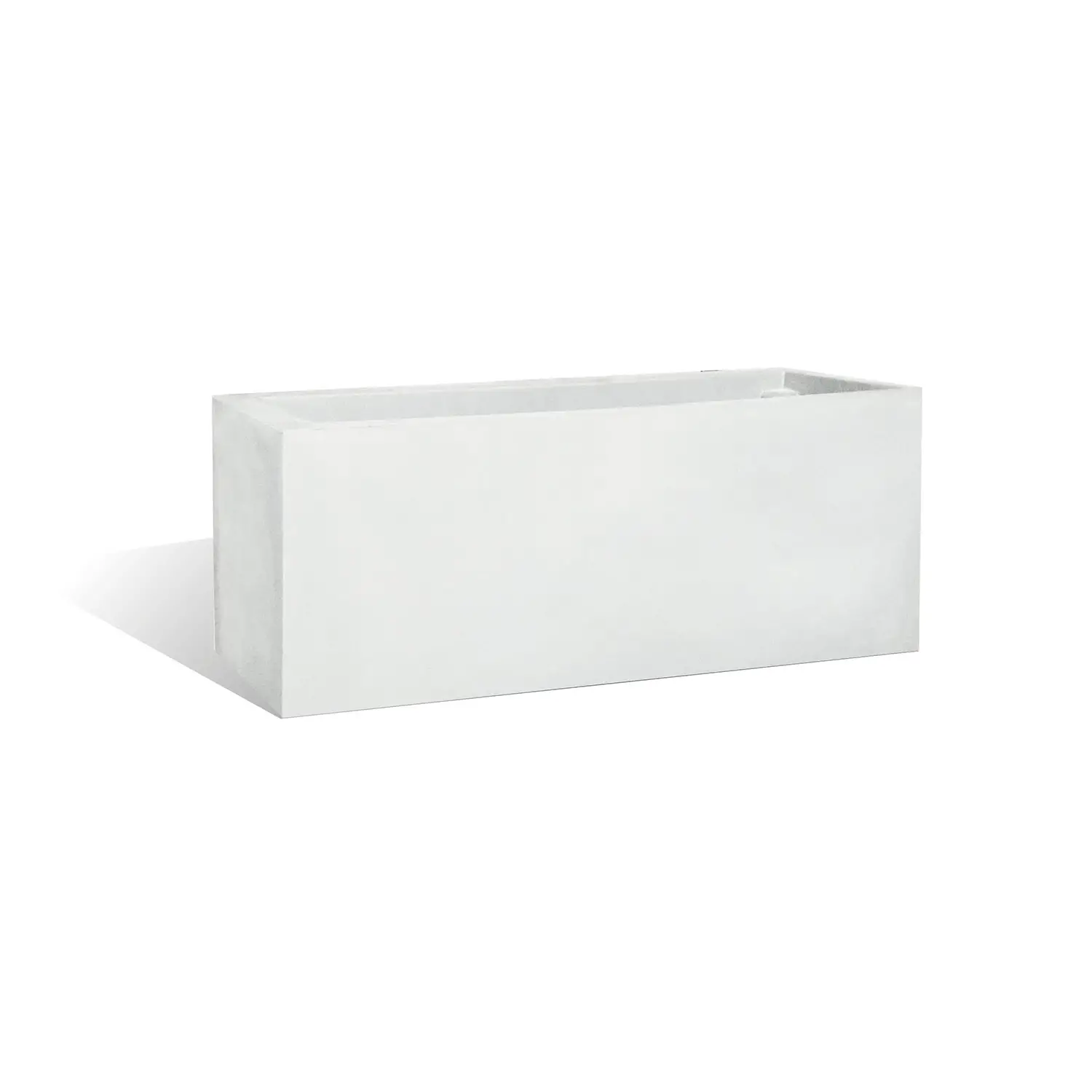 Cassetta Liscia 100x40 H.40 Bianco | Leggera, Resistente e Funzionale - vasi