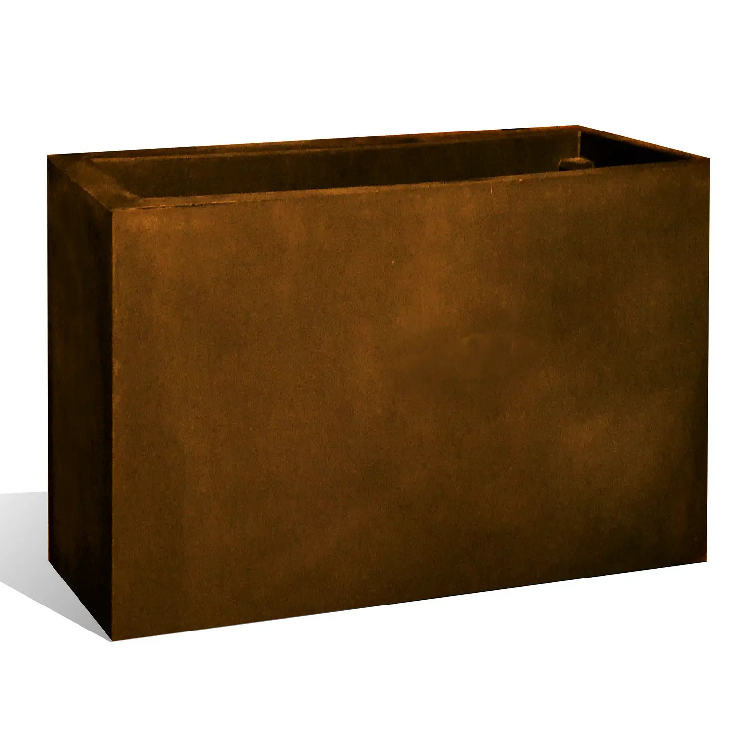 Cassetta Liscia 100x40 H.80 Bronzo | Capiente e Resistente - vasi