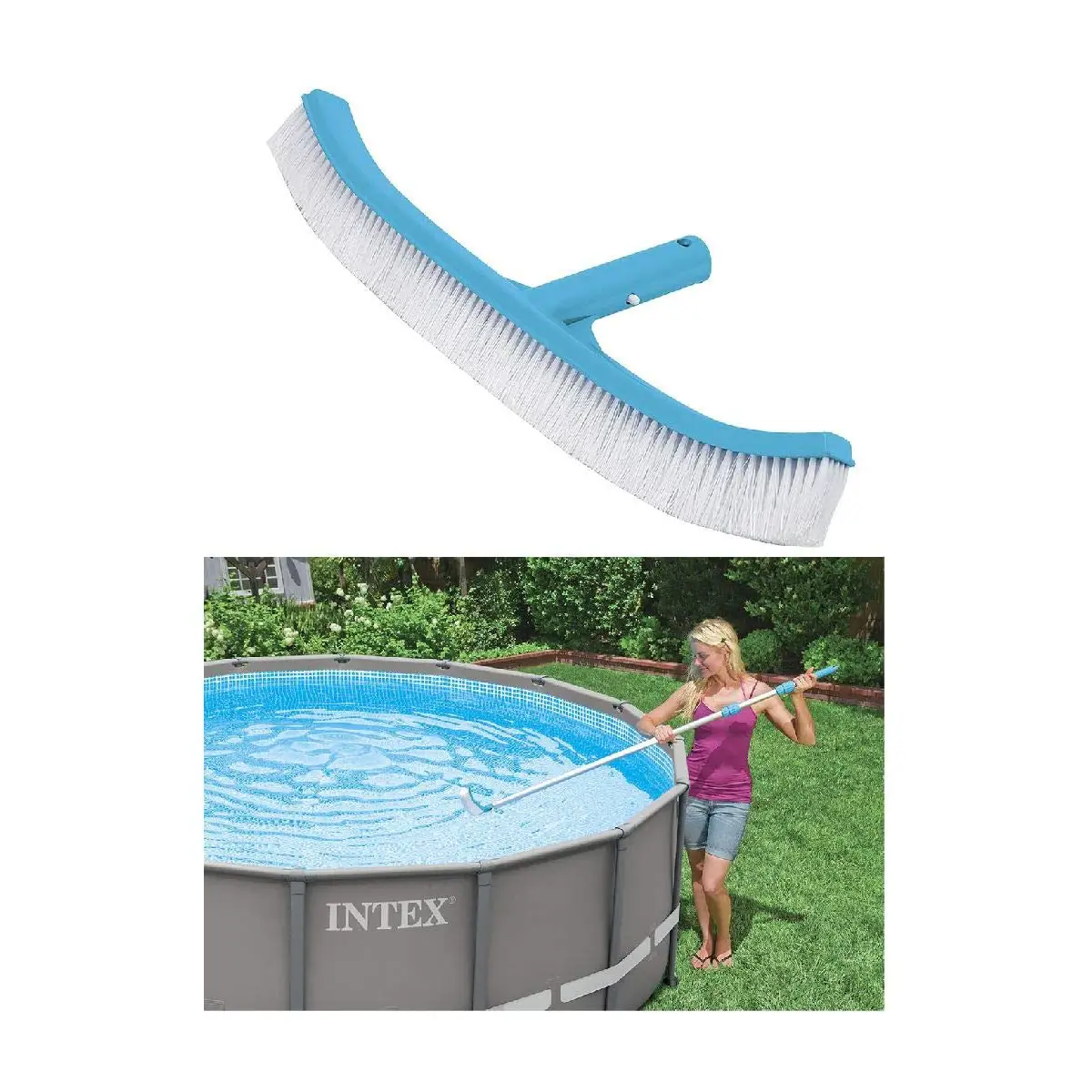 Spazzola Angolare per Pareti e Fondo Piscina 406mm - accessori