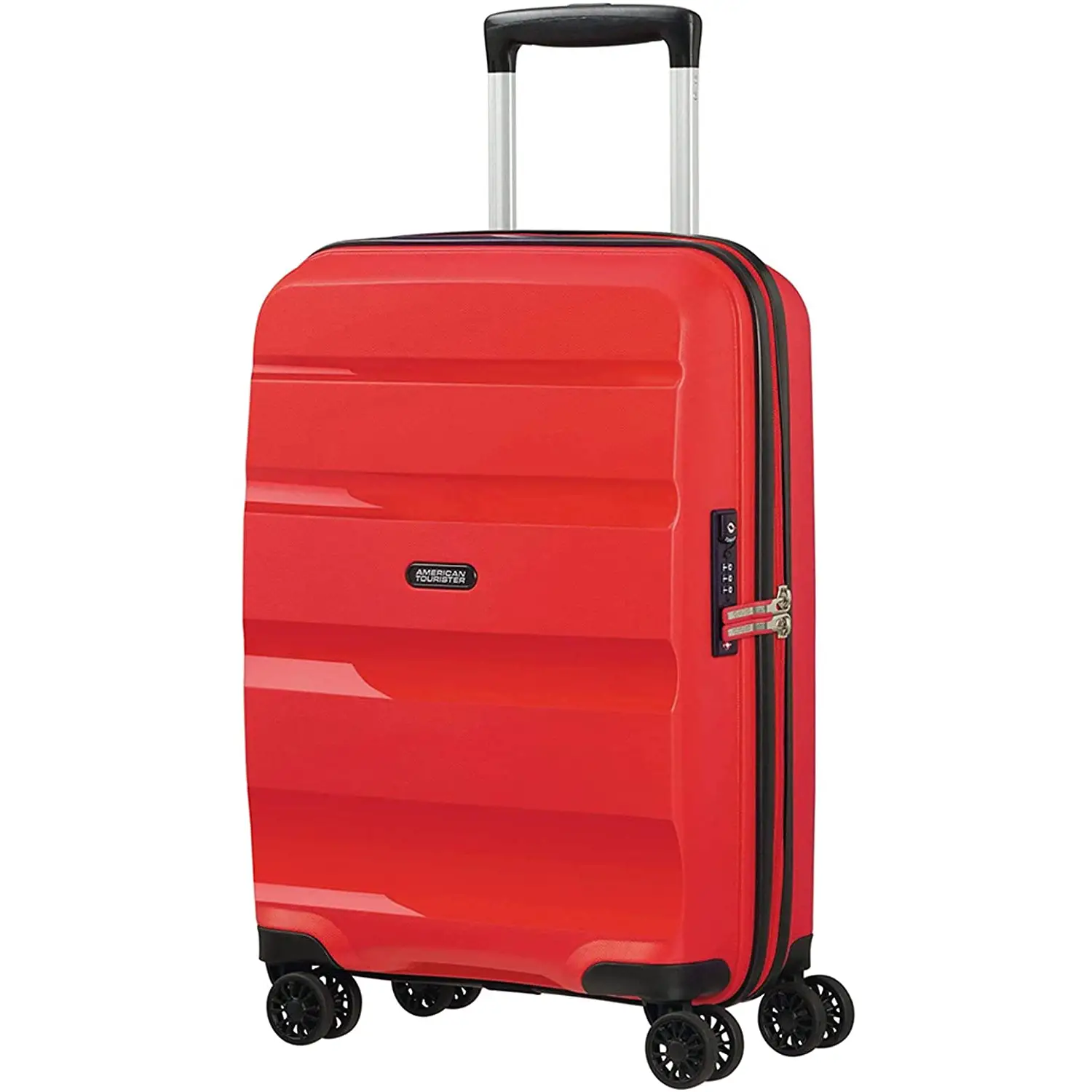 Trolley Bagaglio a Mano Bon Air Dlx Spinner 55/20 Tsa 4 Ruote Magma Red -