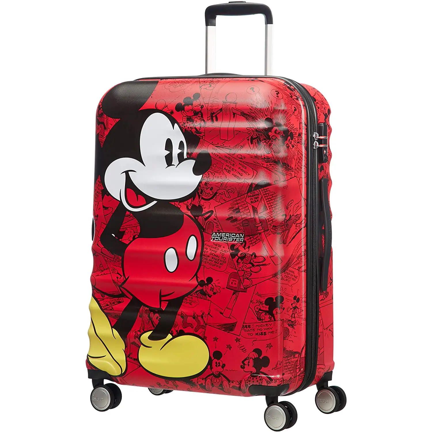 Trolley American Tourister Wavebreake R Disney Spinner 67/2 Mickey Comics Red - valige e borse da viaggio