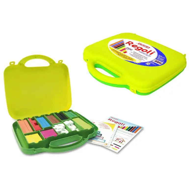 Set di Regoli in Plastica Colorati – 200 Pezzi Educativi - Classificazione e matematica