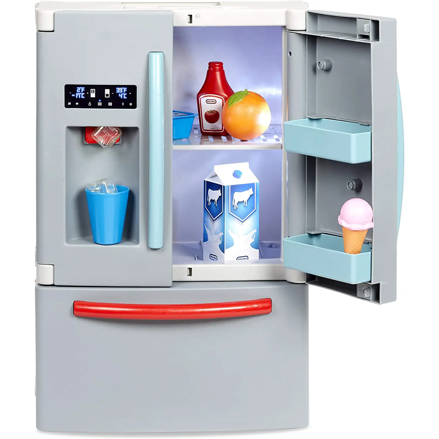 Frigorifero Interattivo Realistico e Interattivo, Si Illumina e Suona Davvero - Cucine e gioco simbolico