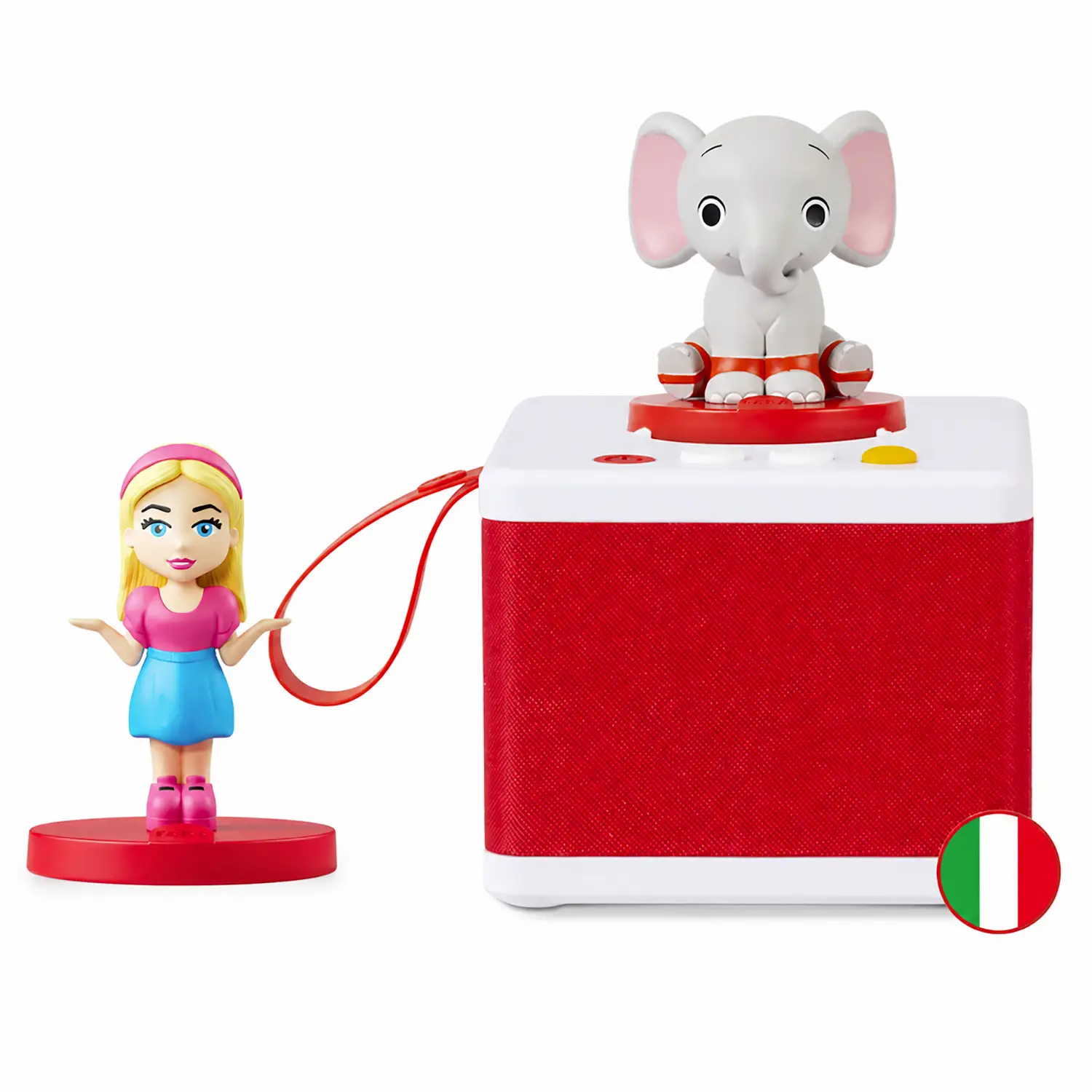 Bundle FABA Raccontastorie Con 2 Personaggi Inclusi: Elefantino e Carolina - giochi elettronici