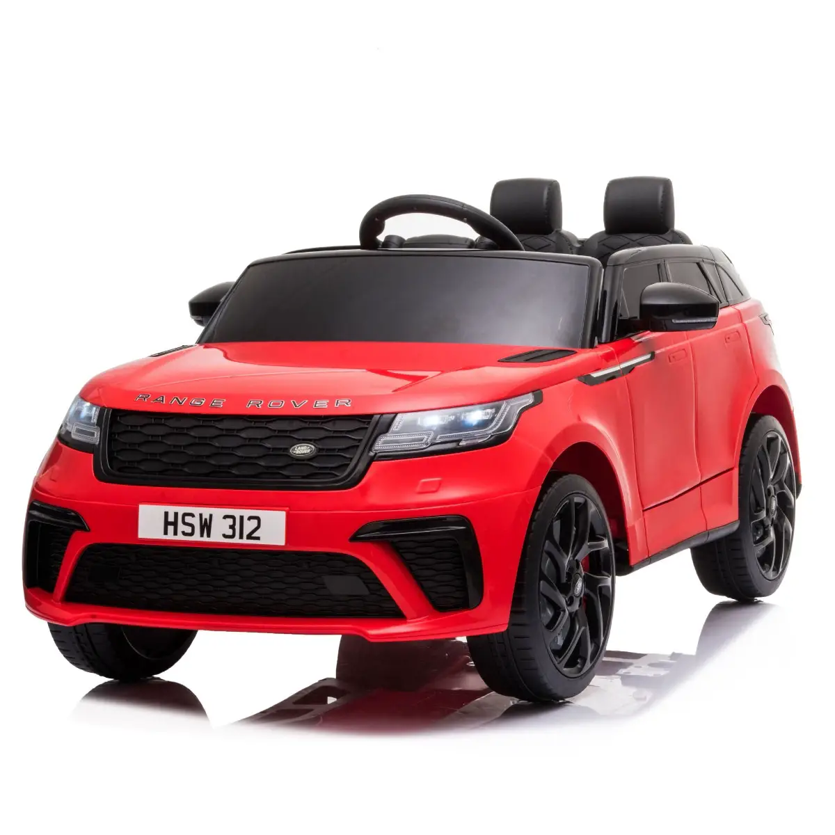 Auto Elettrica per Bambini Land Rover Velar Rossa - auto
