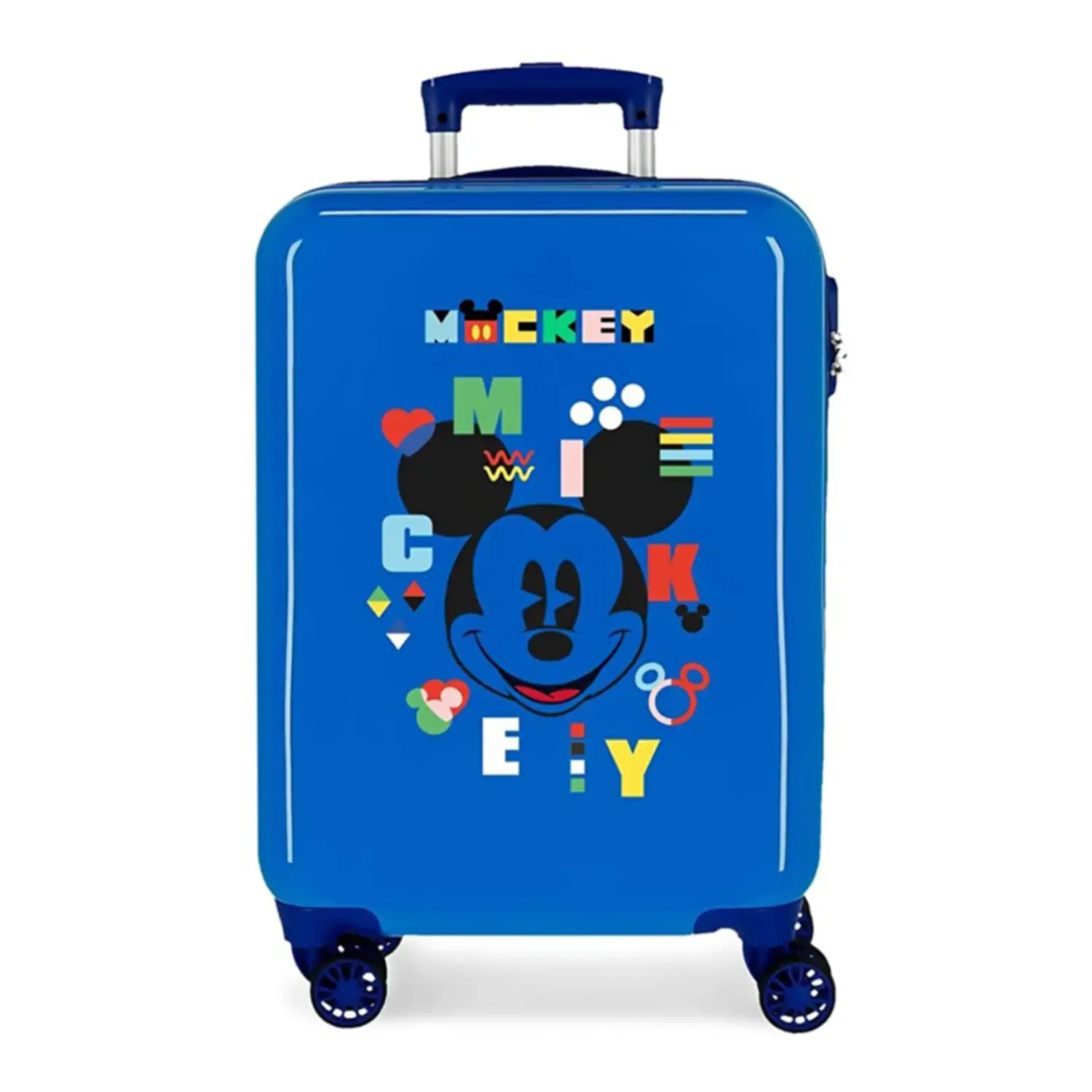 Trolley Abs 55cm. 4 Ruote Azzurro Mickey Shape Shifter - valige e borse da viaggio