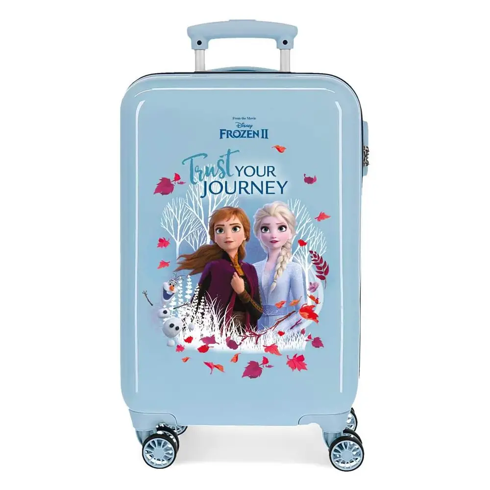 Joumma Bags Trolley Da Cabina Frozen Trust Your Journey Abs 55cm 4 Ruote - valige e borse da viaggio