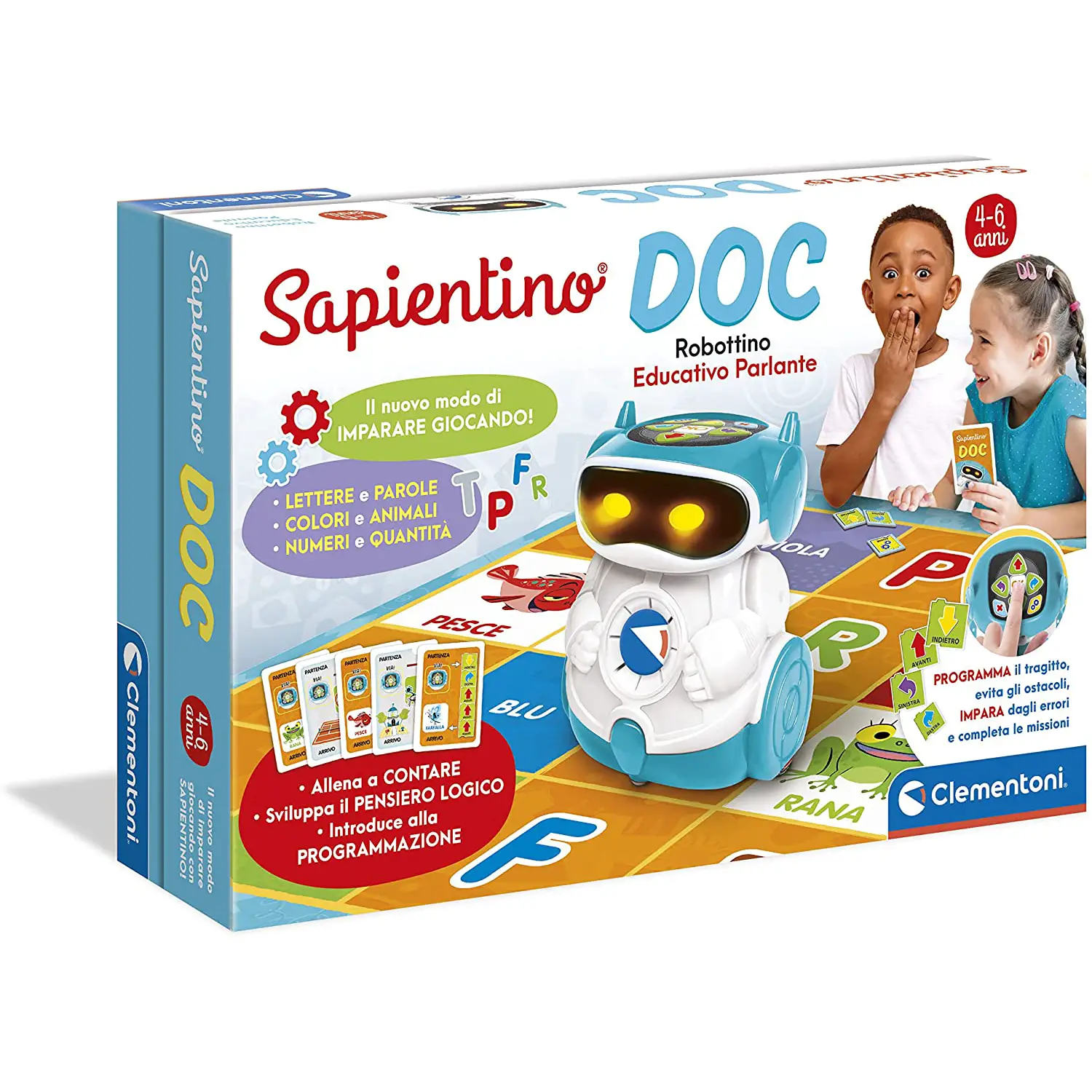 Sapientino Neo Doc Robot - Coding e Programmazione, Educativo e Interattivo - sapientino