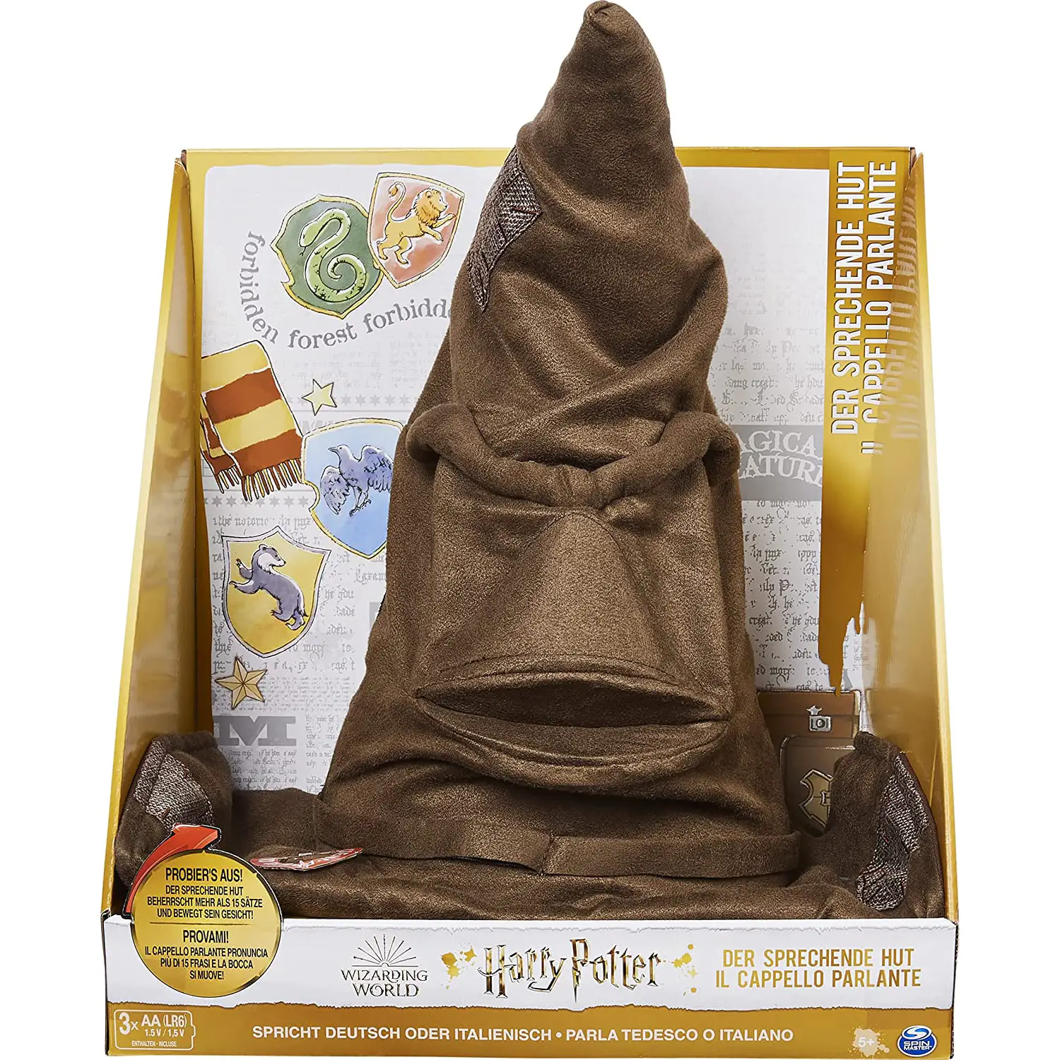Harry Potter Cappello Parlante Wizarding World - action figures ed accessori