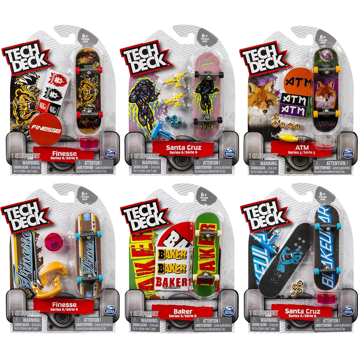 Tech Deck Skate Singolo Assortito - modellini