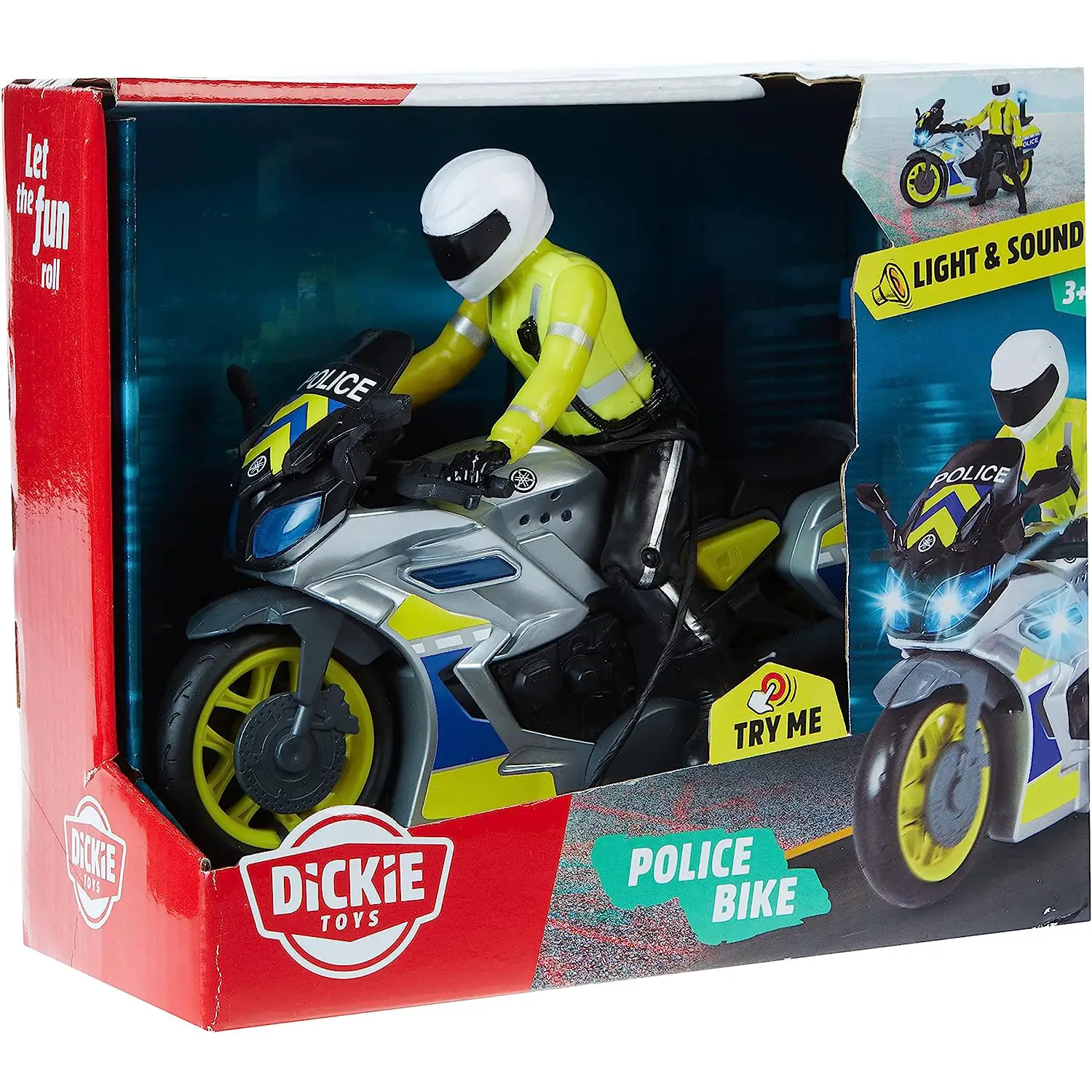 Dk Moto Police cm. 17 L&S e Personaggio - modellini