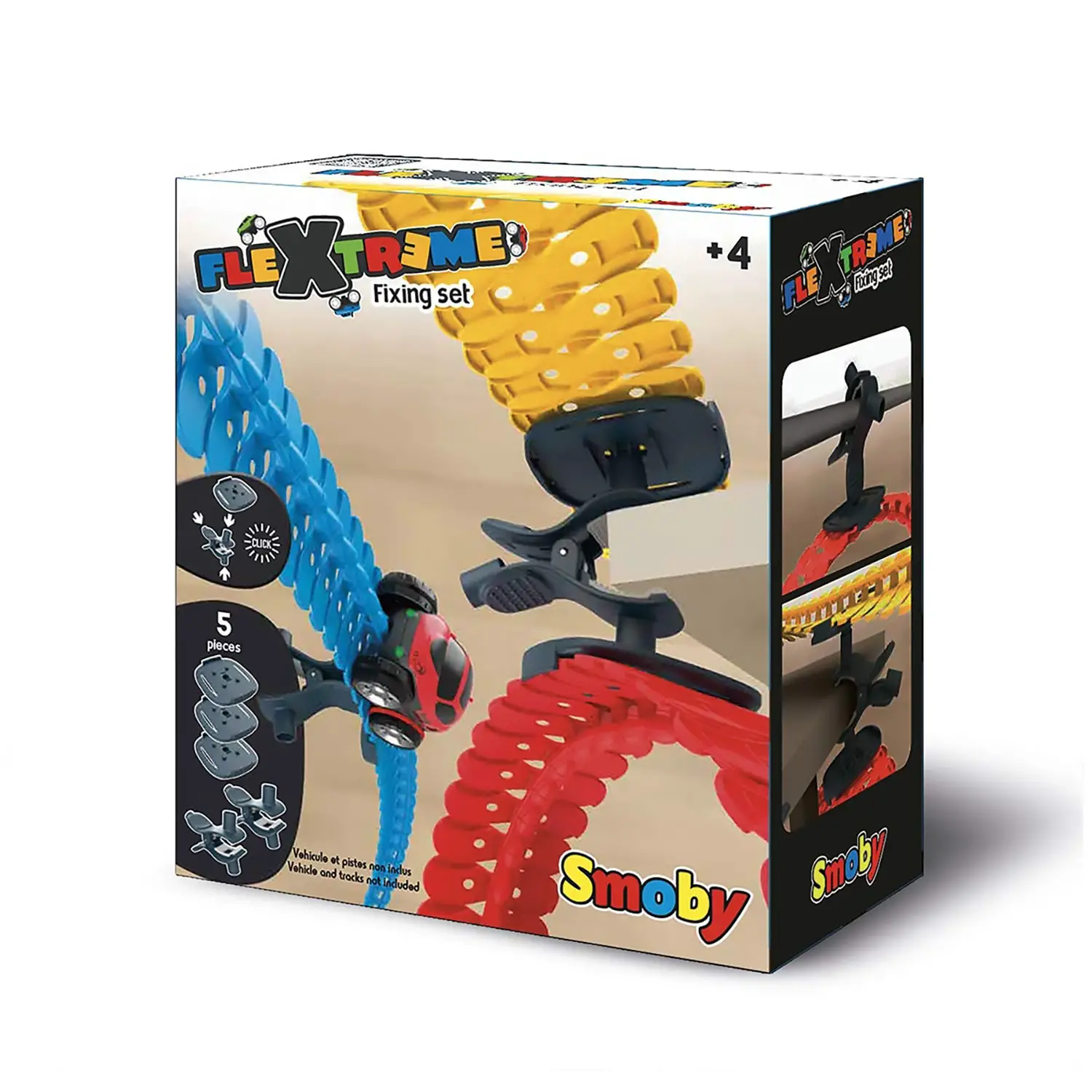 Flextreme Set Con Supporti Per Fissare Il Percorso Ai Mobili - Veicoli, garage e piste