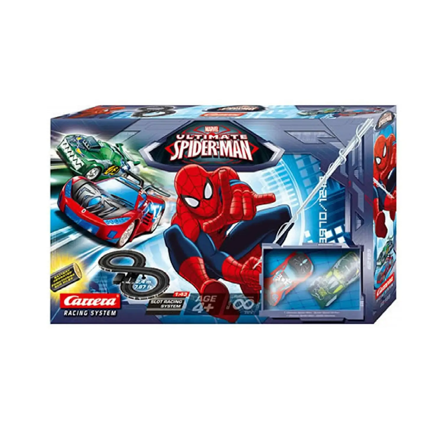 Pista Ultimate Spiderman 1:43 – Sfida tra Eroi! - Veicoli, garage e piste