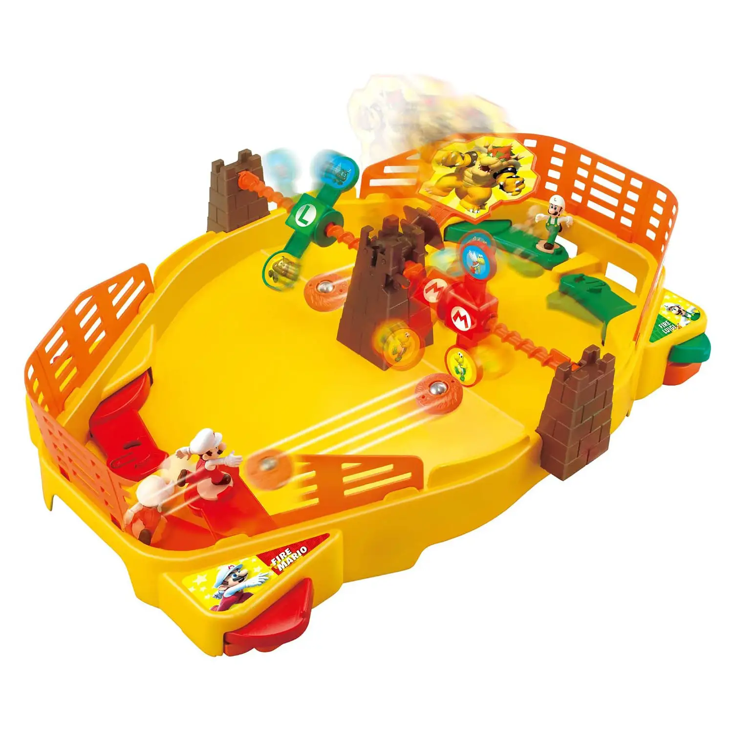 Super Mario Fire Stadium - action figures ed accessori
