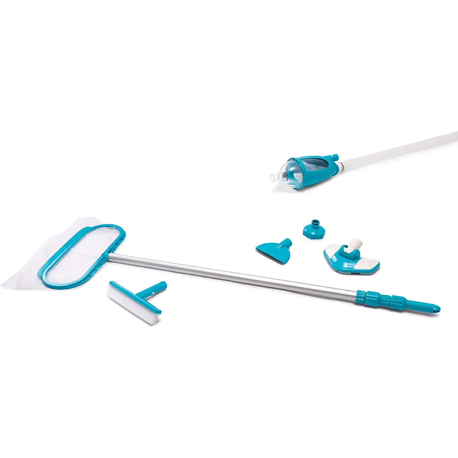 Kit Deluxe per La Manutenzione della Piscina - accessori